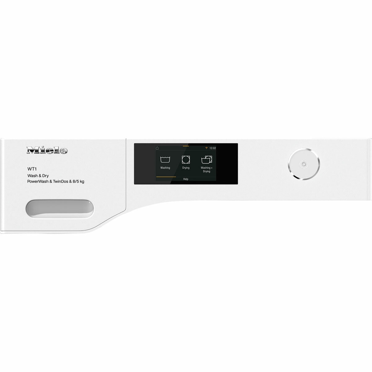 Miele WTR860 WPM, 8/5kg Washer Dryer, With Powerwash & TwinDos in White
