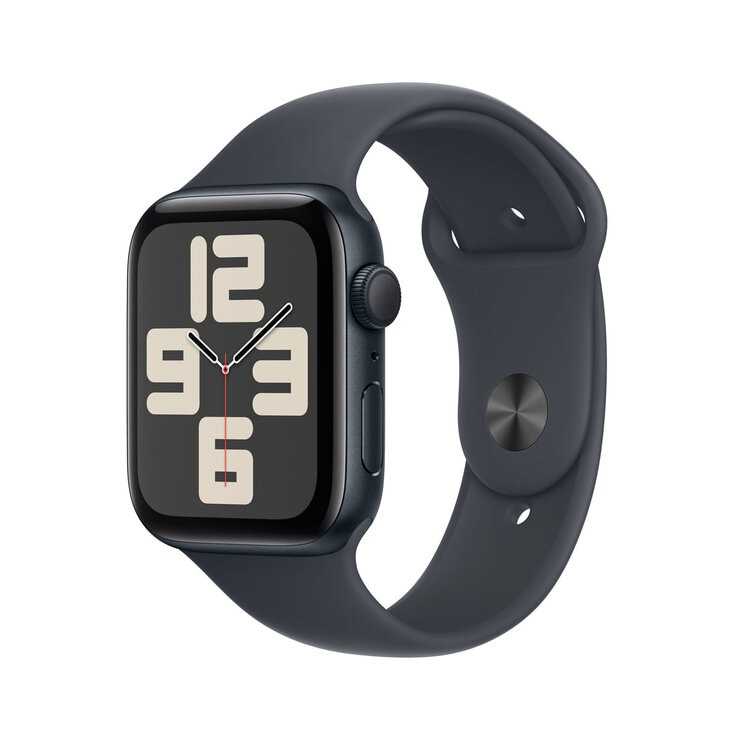 Apple Watch SE GPS, 44mm Midnight Aluminium Case with Midnight Sport Band S/M, MXEJ3QA/A Apple Watch SE GPS, 44mm Midnight Aluminium Case with Midnight Sport Band S/M, MXEJ3QA/A