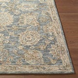 Livabliss Arnold Wool Grey Rug, In 2 Sizes