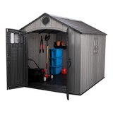 Lifetime 8 Ft. x 10 Ft. Outdoor Storage Shed