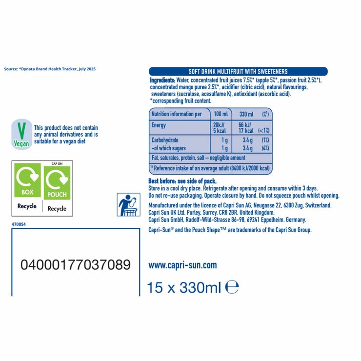 Nutritional Information