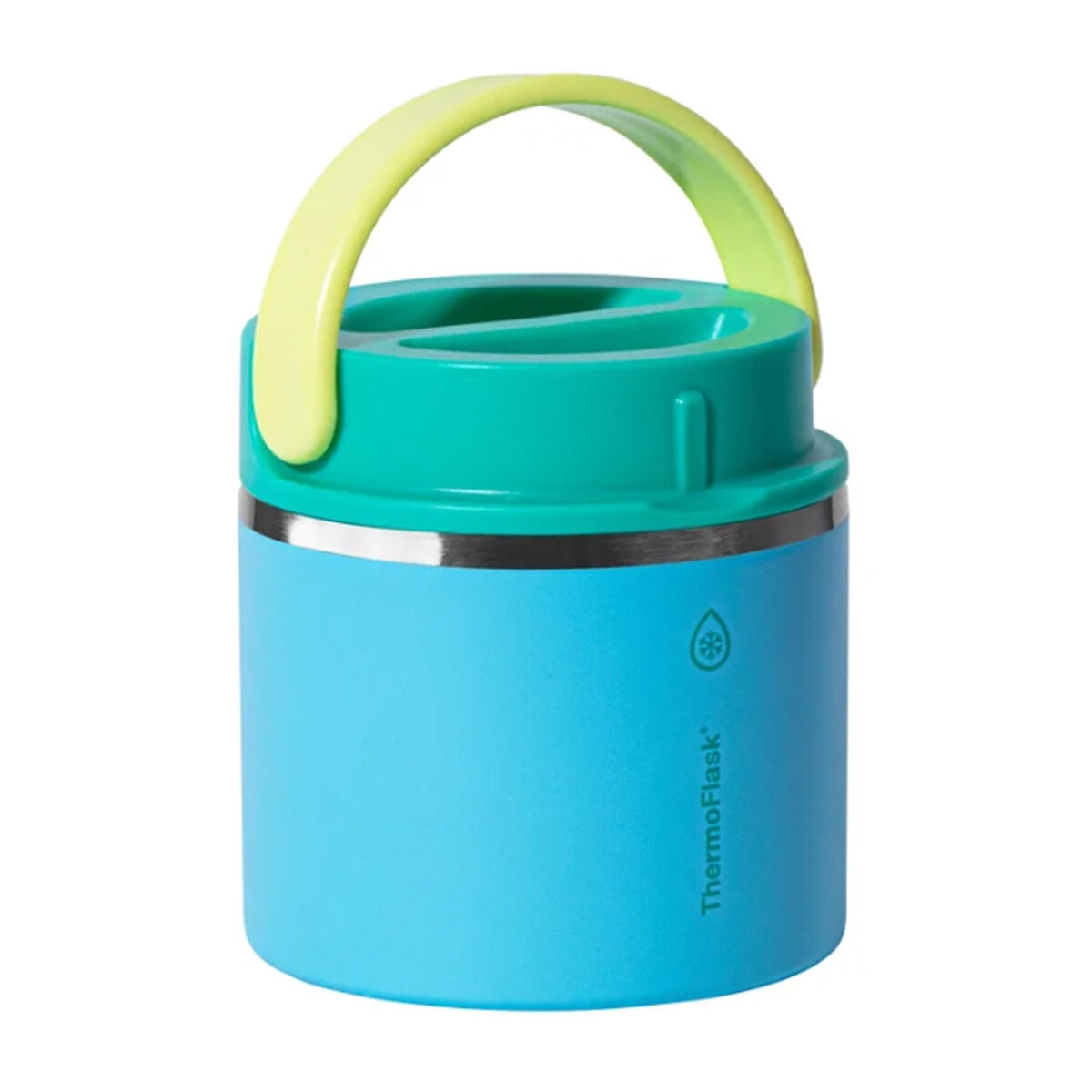 ThermoFlask Food Jars 591ml, 2 Pack in Radiant Lagoon & Neon Reef