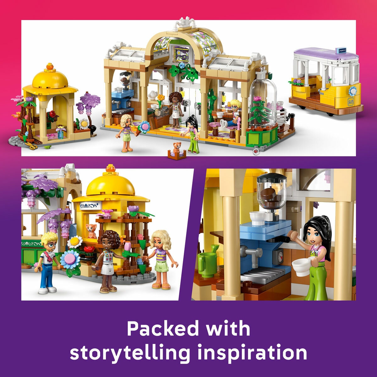LEGO Friends Plant Shop & Flower Shop - Model 42671 (9+ Years)