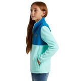 Eddie Bauer Full Zip Fleece Jacket in Aqua - Medium