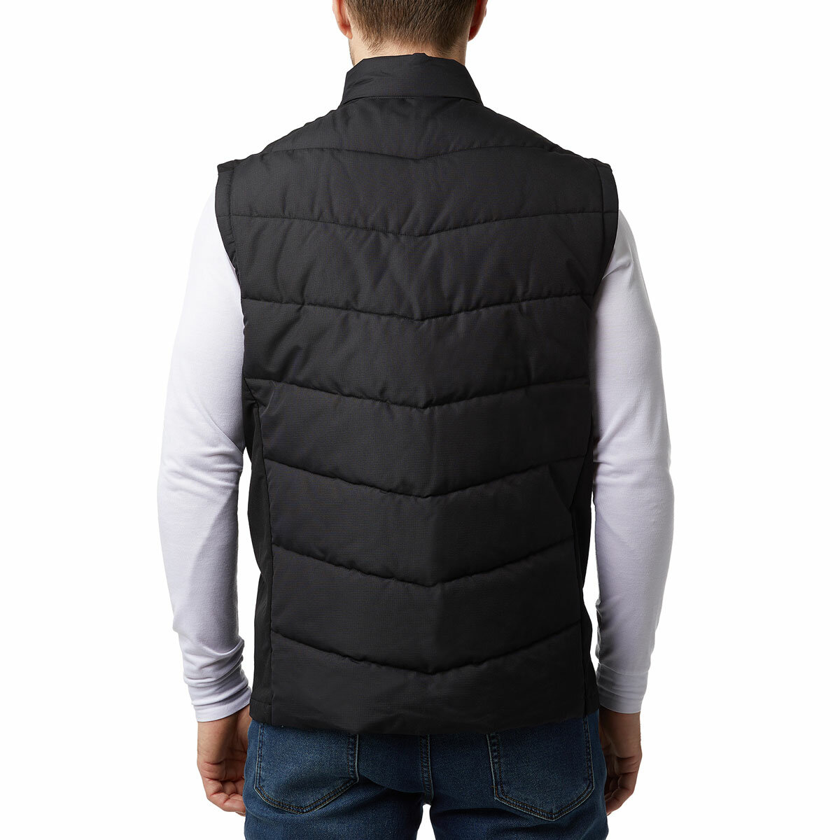 32 Degrees Mens Mixed Media Vest