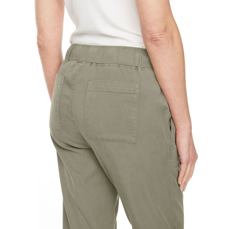 Buffalo Ladies Cargo Tencel Pant in Green