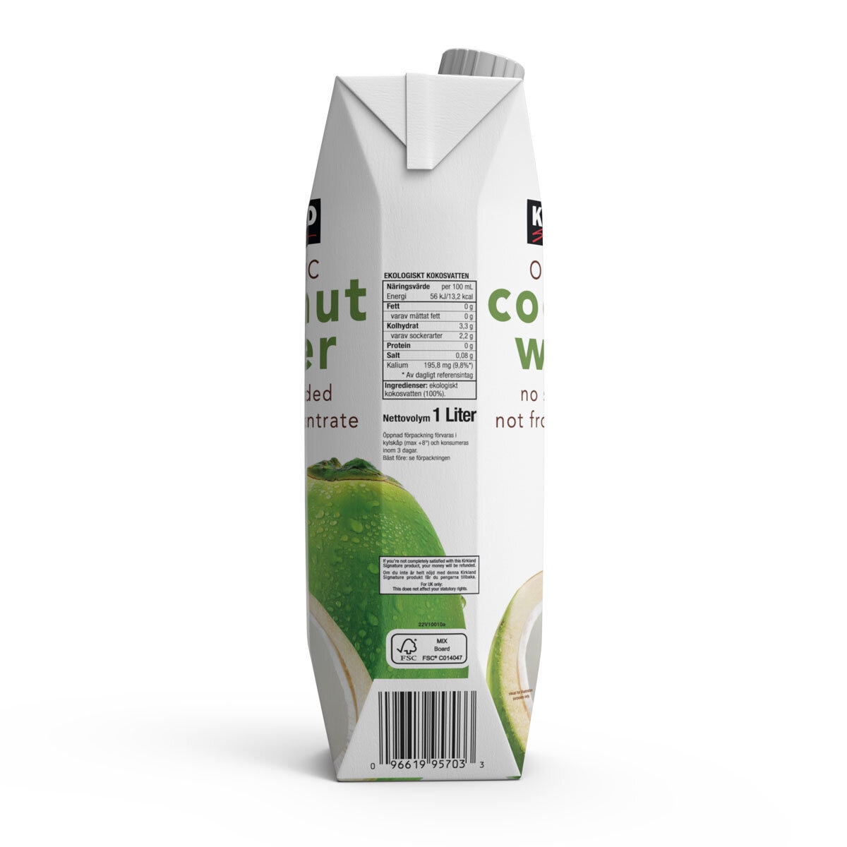 Left Side of Carton