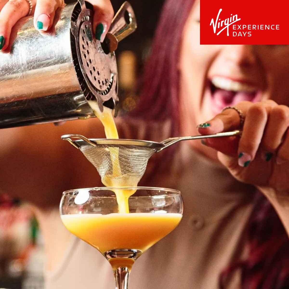 Virgin Experience Days Cocktail Masterclass Three Course Meal for Two at Revolution Bars (18+ Years)