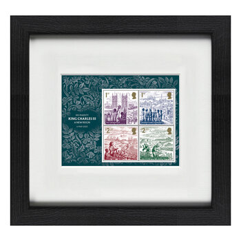 Royal Mail® King Charles III: A New Reign Framed Miniature Sheet