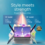 Lenovo IdeaPad Slim 5, Intel Core i7, 16GB RAM, 512GB SSD, 14 Inch Laptop, 83HR00BGUK