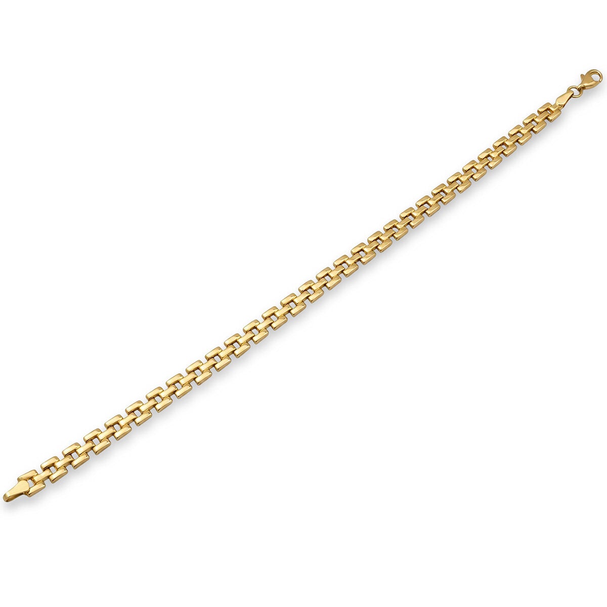 14ct Yellow Gold Square Link Bracelet 14ct Yellow Gold Square Link Bracelet