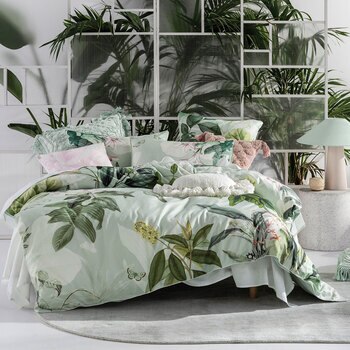Camilla Botanical Cotton 3 Piece Bed Set in 3 Sizes