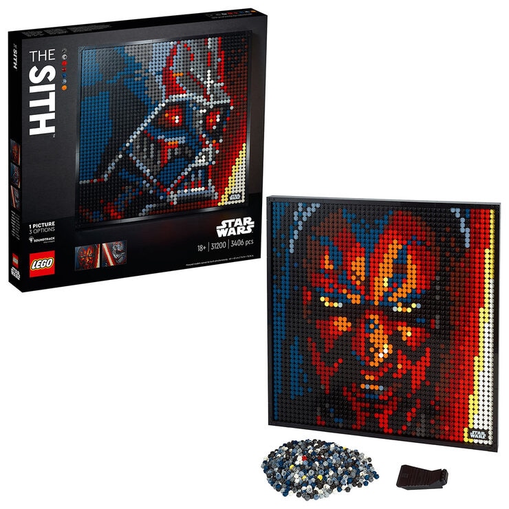 Lego Art the sith construction piece Lego Art the sith construction piece