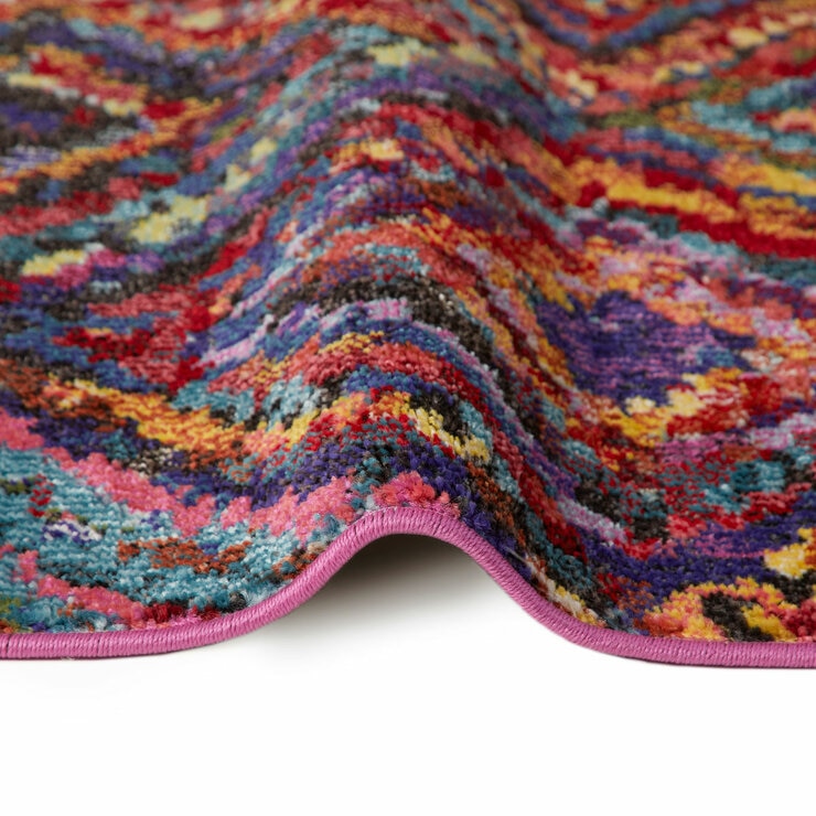 Concept Looms Carnaval Pink Rug in 3 Sizes