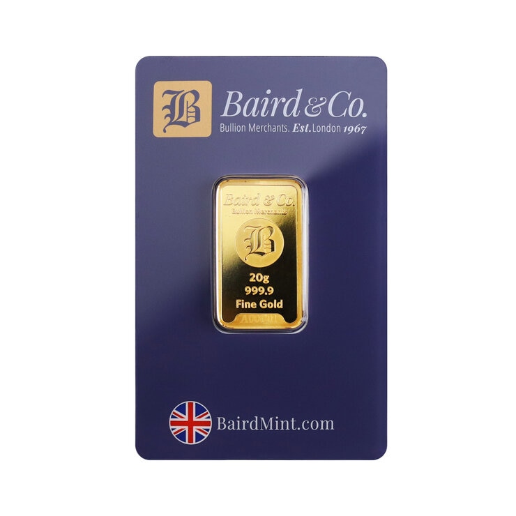 20g Gold Minted Bar