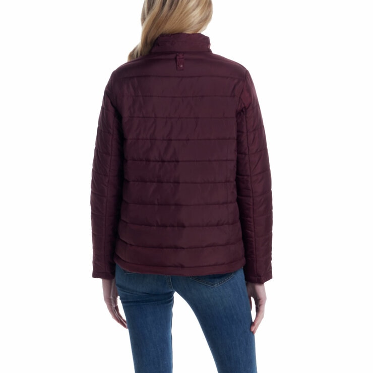 Weatherproof Women's 3 in 1 Systems Jacket in Burgundy