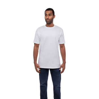 Kirkland Signature Men's Cotton Crewneck White T-Shirt, 6 Pack in Extra Large