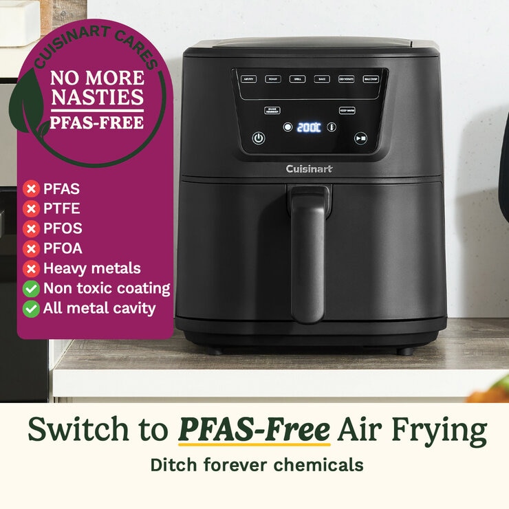 Lifestyle image of Cuisinart 7.6L Air Fryer PFAS free