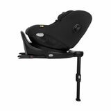 Studio image of the Joie I-Pivot Car Seat from the side, reclined