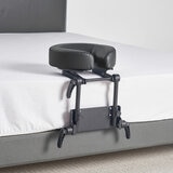 Lifestyle image of the headrest attached to a mattress