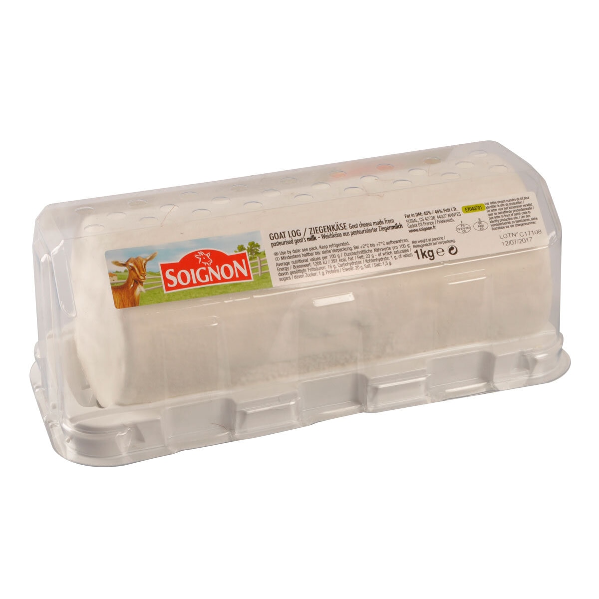 1kg log of Signon Goats Cheese