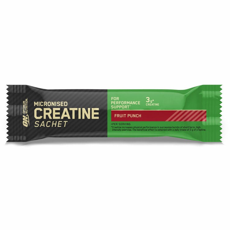 Optimum Nutrition Creatine Sachets Fruit Punch, 3 x 10 45g Optimum Nutrition Creatine Sachets Fruit Punch, 3 x 10 45g