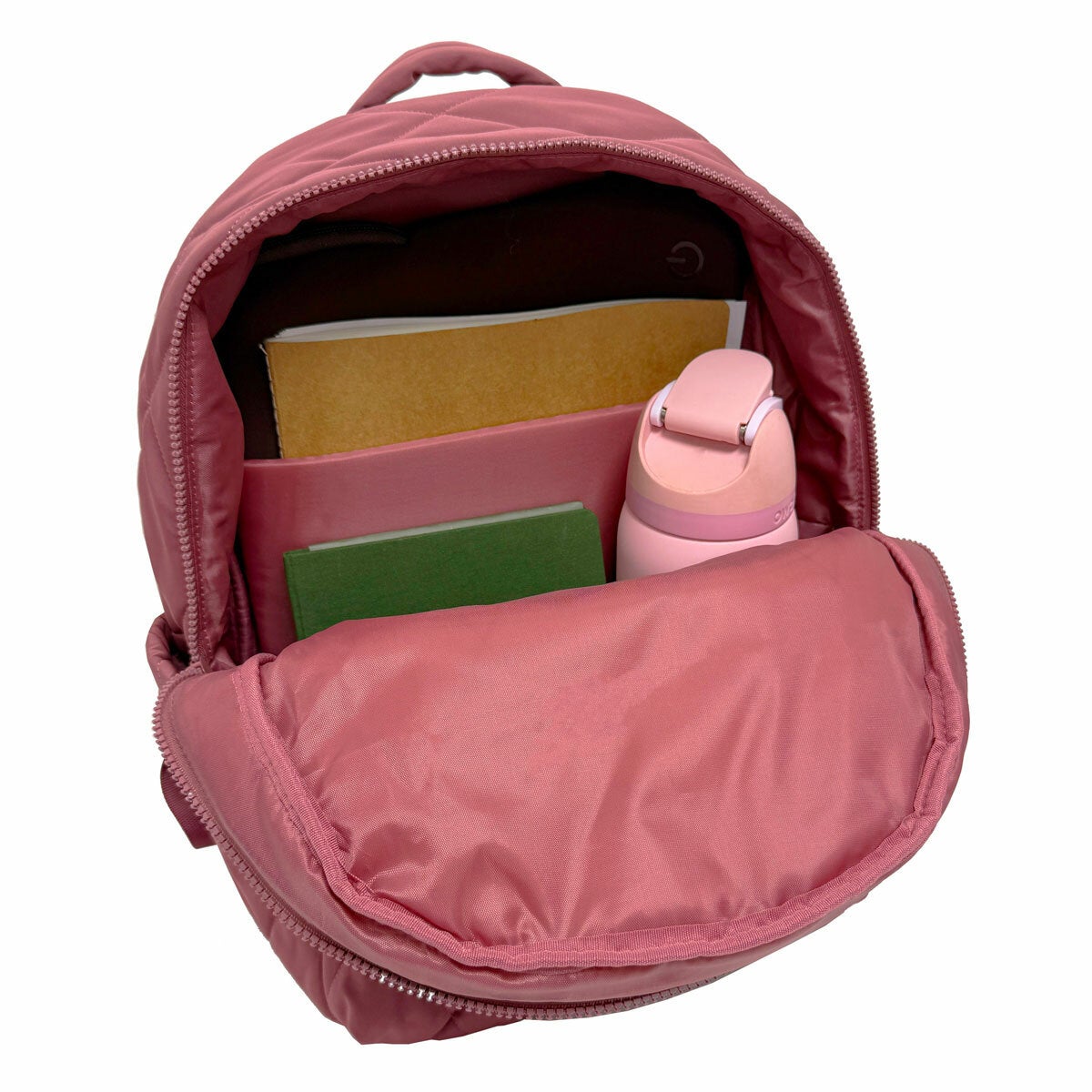MYTAGALONGS Quilted Lightweight Puffer Backpack