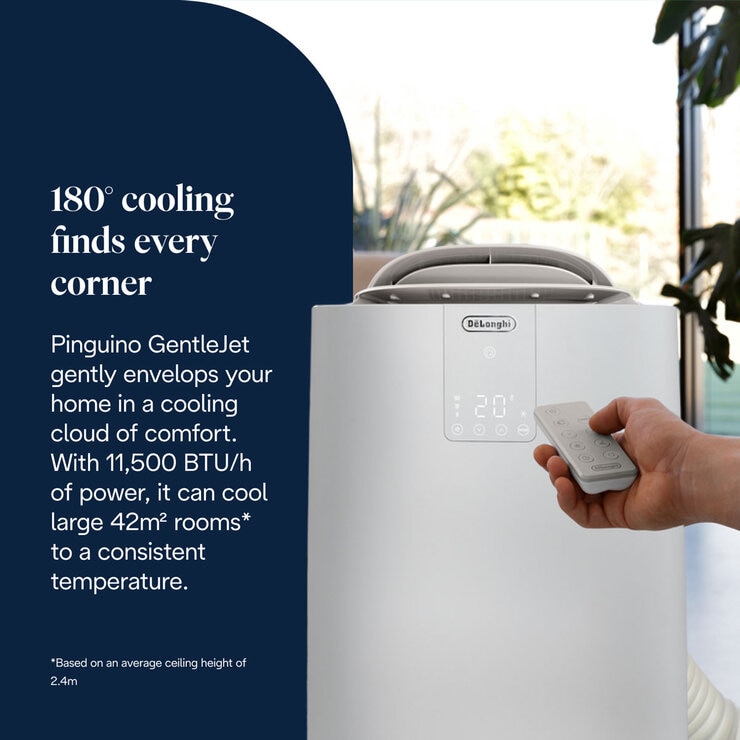 Descriptive image of De'Longhi GentleJet Air Con