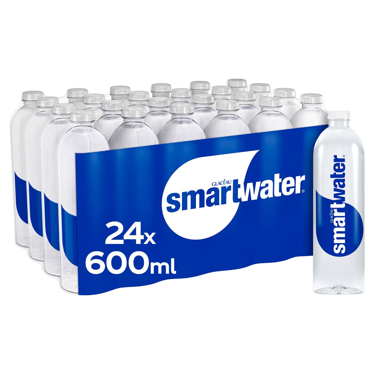 Glaceau Smartwater, 24 x 600ml