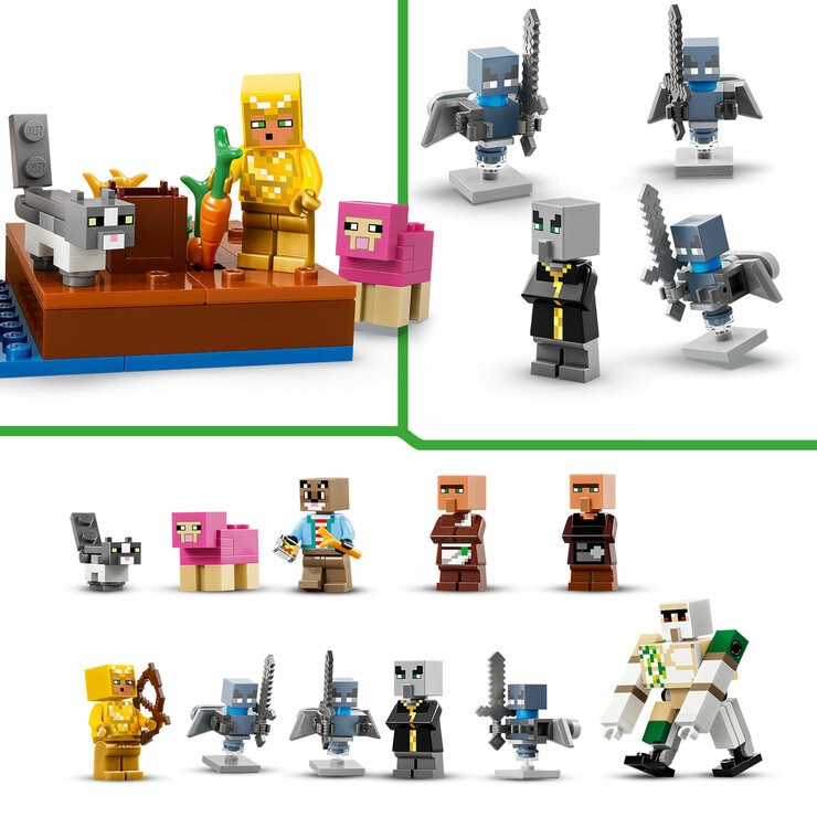 LEGO Minecraft Evoker Village Attack - Model 21596 (9+ Years) LEGO Minecraft Evoker Village Attack - Model 21596 (9+ Years)