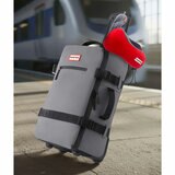 Hunter Travel Neck Pillow & Eye Mask Set, in Red