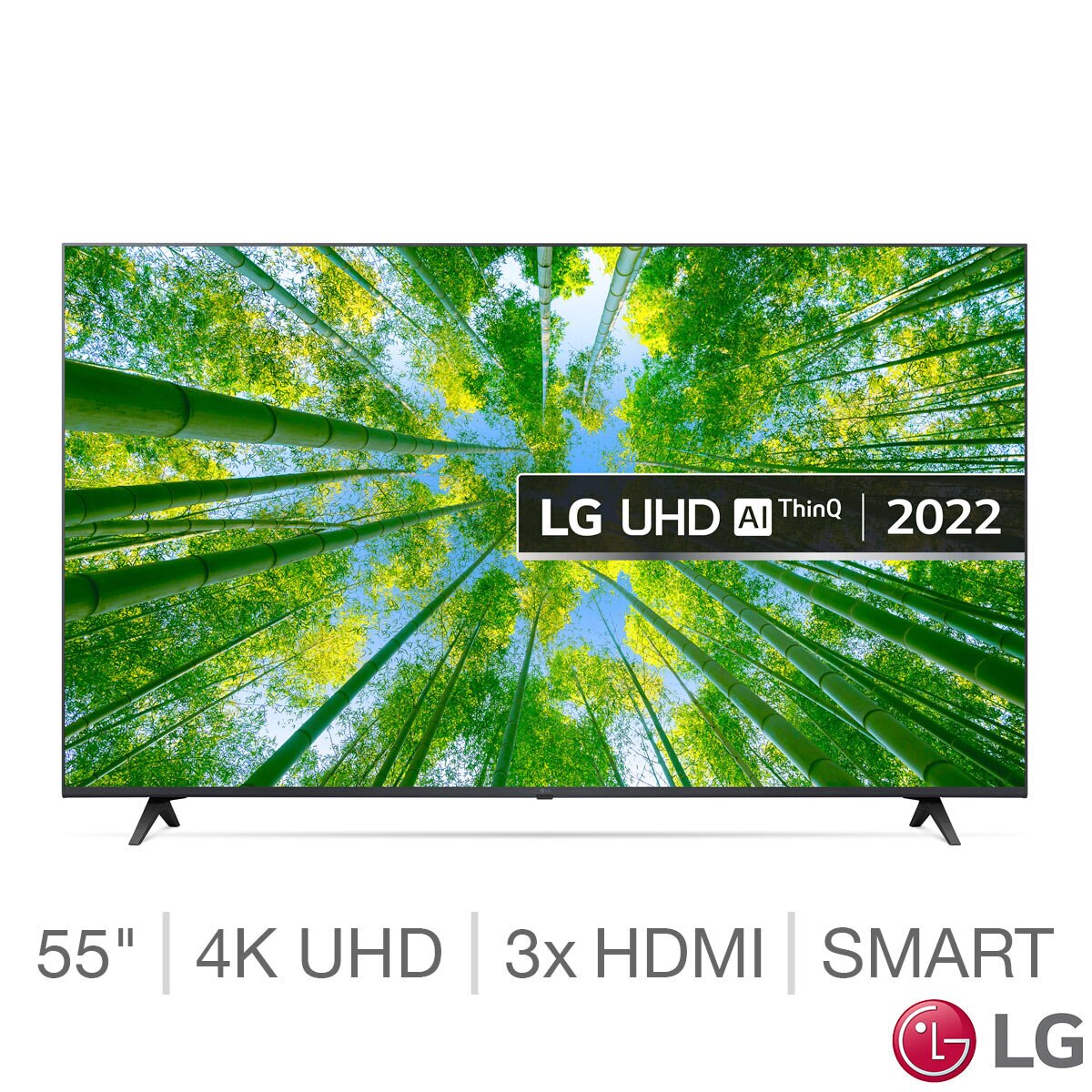 LG 55UQ80006LB 55 Inch 4K Ultra HD Smart TV Costco UK