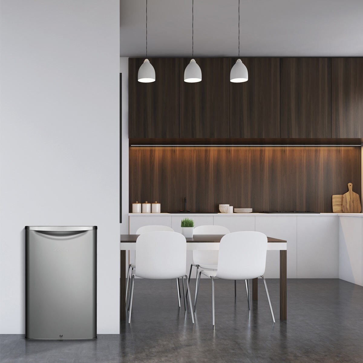 Danby DAR044KA1DDB, Undercounter Fridge, A+ Rated in Silver Costco UK