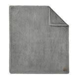 FRYE Luxe Faux Fur Throw in Grey, 152 x 177 cm