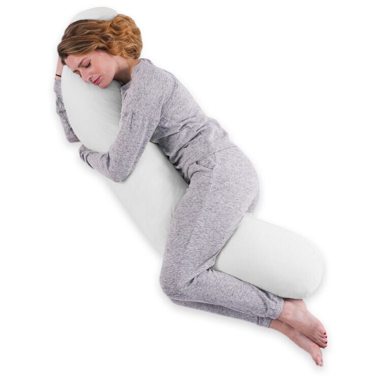 Kally Sleep Orthopaedic Full Body Support Pillow, Pure White Costco UK