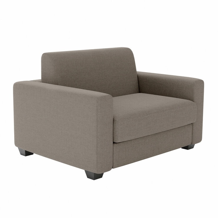 Lucas Brown Fabric Snuggler Sofa Bed Lucas Brown Fabric Snuggler Sofa Bed
