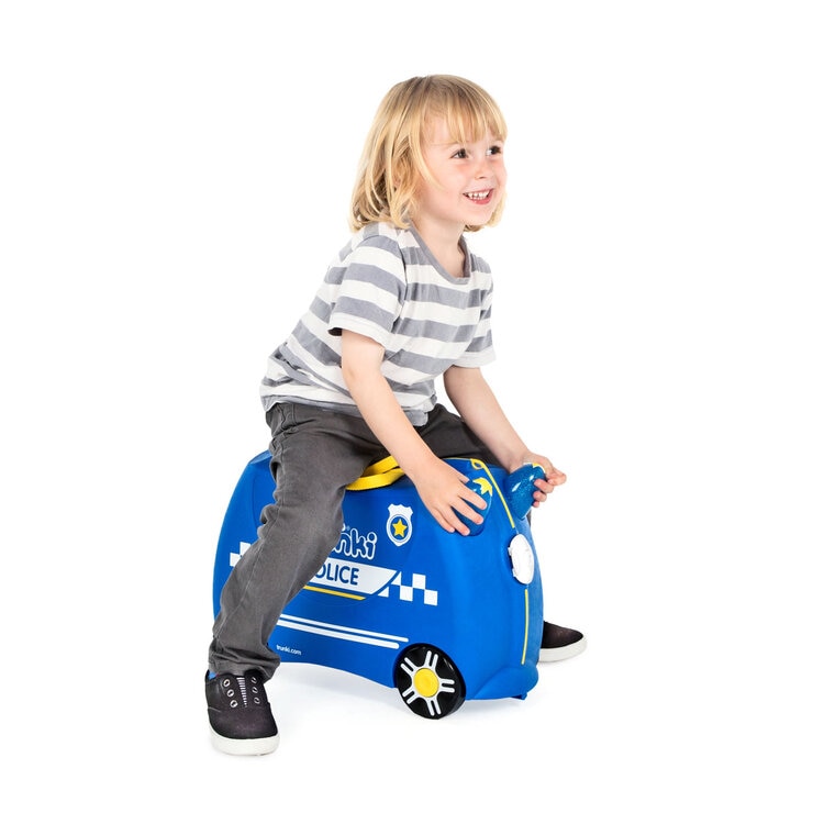 Trunki Ride-On Suitcase - Percy the Policecar