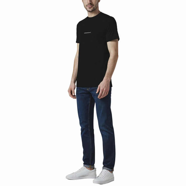 Aeropostale Men's T-Shirt in Black Aeropostale Men's T-Shirt in Black