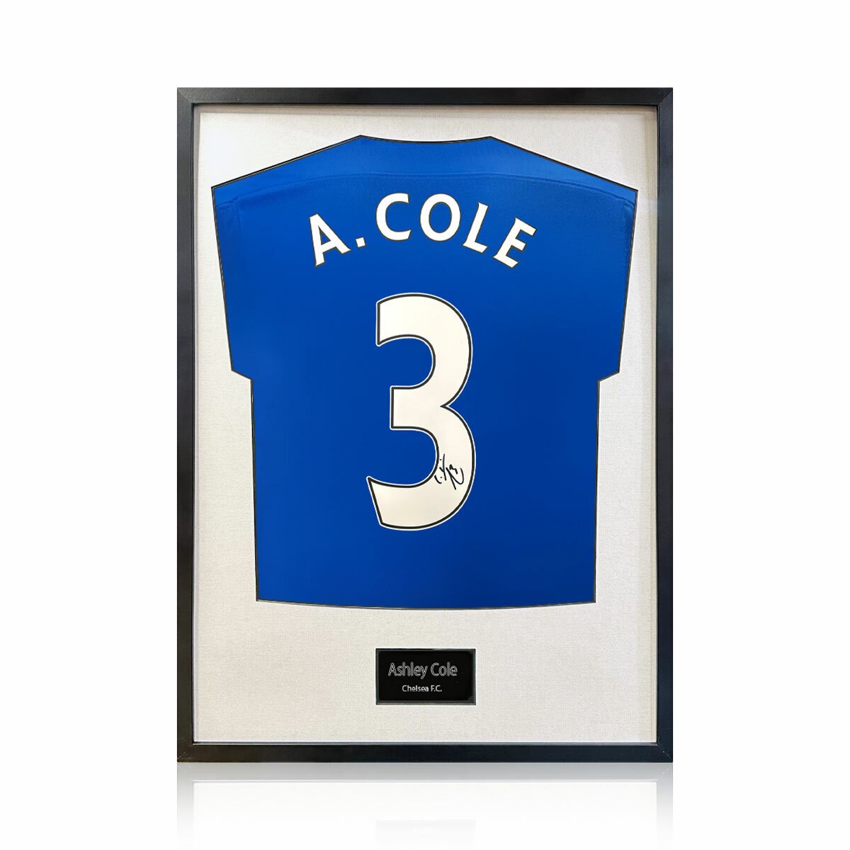 Ashley Cole Signed Framed Shirt