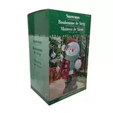 Buy Snowman Greeter with Glass LED Ball Box Image at Costco.co.uk