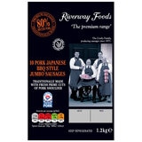 Riverway Foods 10 Pork Japanese BBQ Style Jumbo Sausages