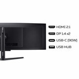 Acer Predator X49 X, 49 Inch DQHD, 240Hz, QD-OLED Gaming Monitor, UM.SXXEE.X02