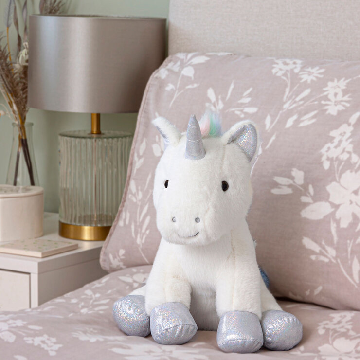 Microwavable Snuggable Animal Hotties, Unicorn lifetsyle image Microwavable Snuggable Animal Hotties, Unicorn lifetsyle image