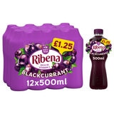 Ribena Blackcurrant PMP £1.25, 12 x 500ml