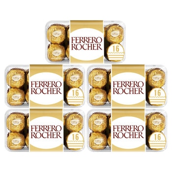 Ferrero Rocher Chocolate Gift Box, 5 x 200g