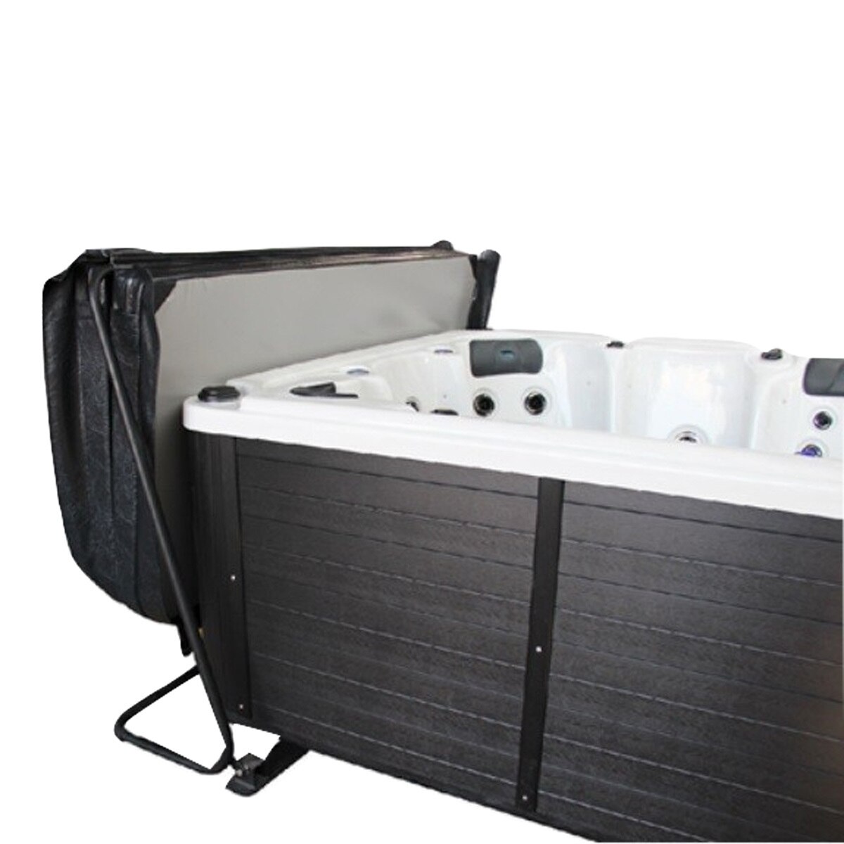 California Spa 13-Jet Malibu Roto Molded 4 Person Hot Tub in White -  Delivered and Installed