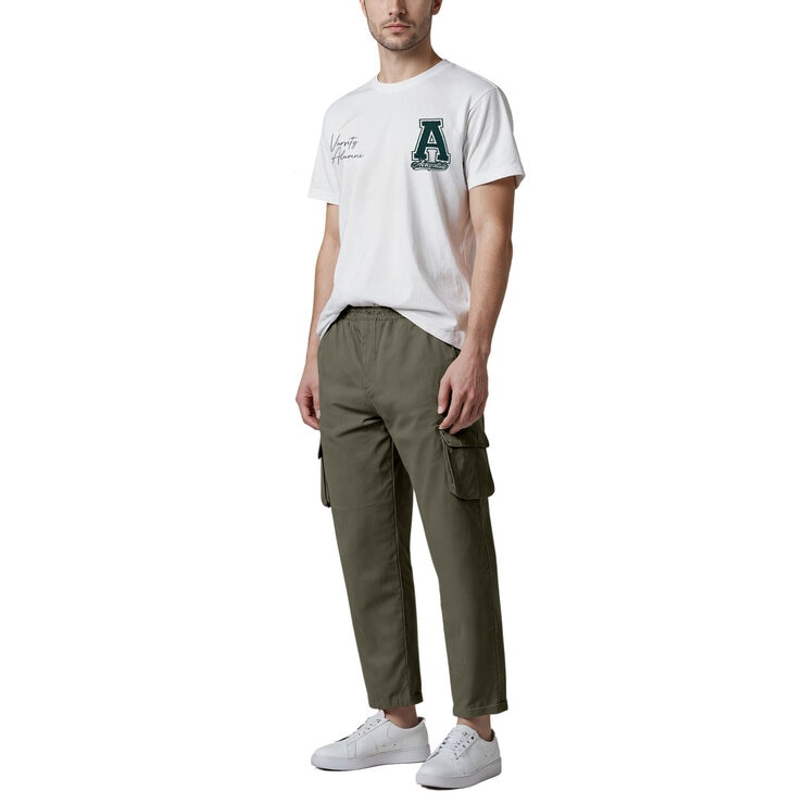 Aeropostale Men's Cargo Jogger in Khaki