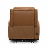 Simon Li Wren Brown Leather Power Reclining Armchair with Power Headrest Simon Li Wren Brown Leather Power Reclining Armchair with Power Headrest