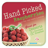 Pack Of Hand Picked Raspberries
