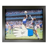 Peter Shilton England Signed Framed Goalkeeper Football Glove Peter Shilton England Signed Framed Goalkeeper Football Glove